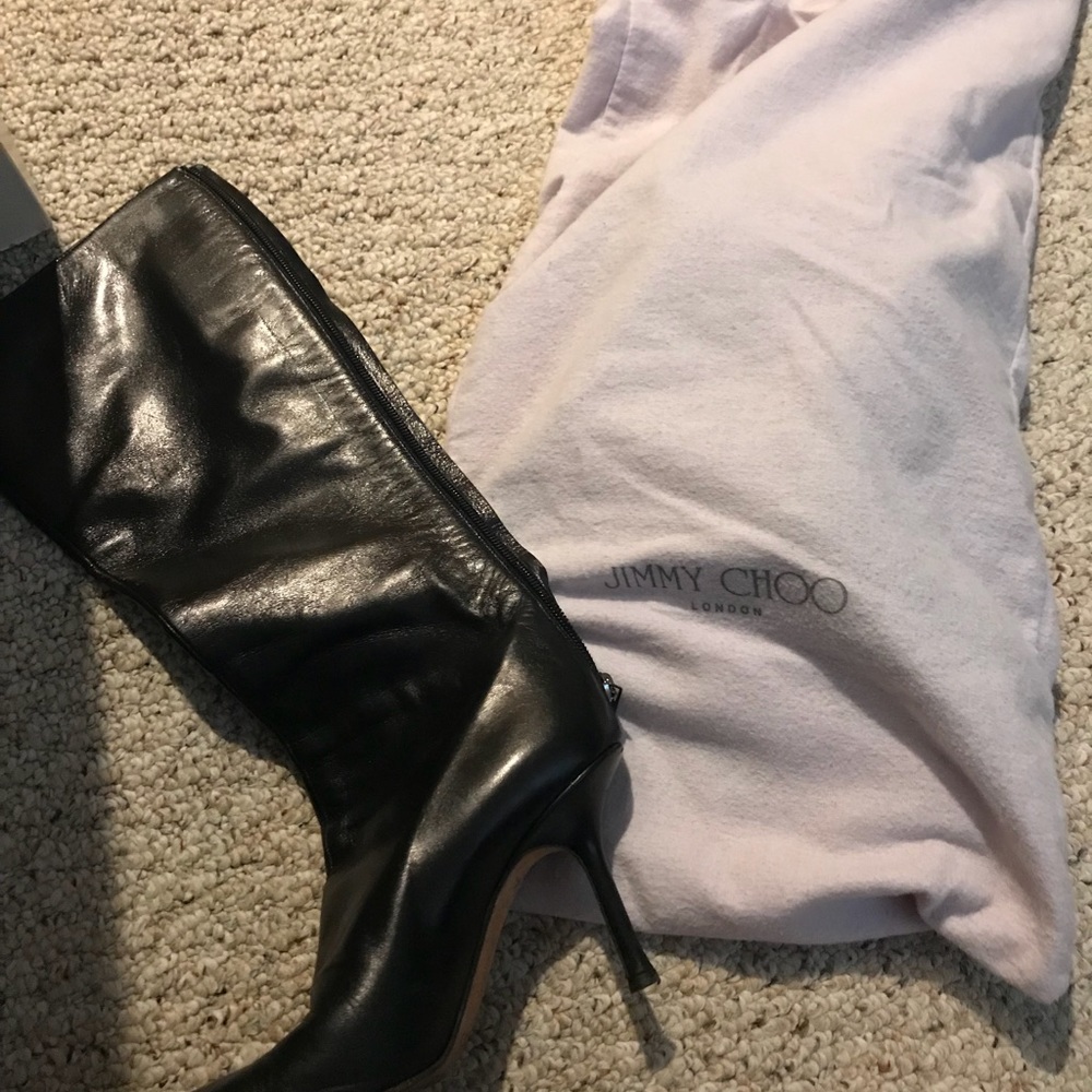 Jimmy Choo leather beautiful boots